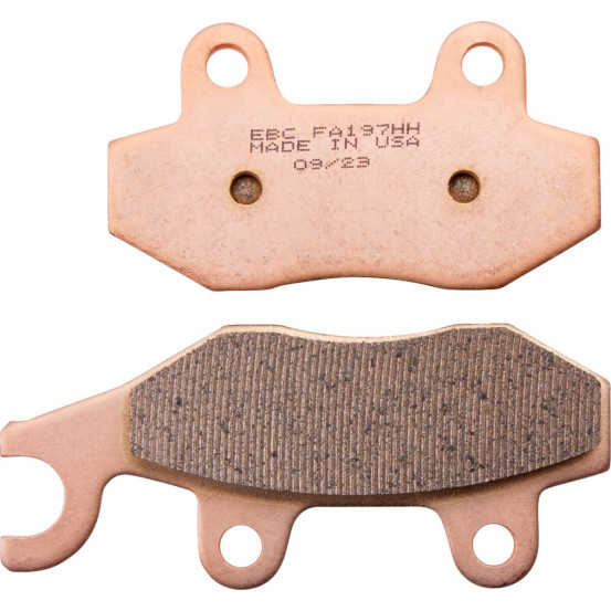 Plaquettes de frein EBC BRAKES FA197HH métal fritté - DAELIM - HONDA - KAWASAKI - KYMCO - MZ - YAMAHA