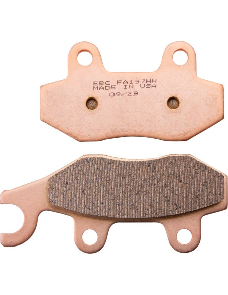 Plaquettes de frein EBC BRAKES FA197HH métal fritté - DAELIM - HONDA - KAWASAKI - KYMCO - MZ - YAMAHA