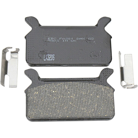 Plaquettes de frein EBC BRAKES FA201 organique - HARLEY DAVIDSON