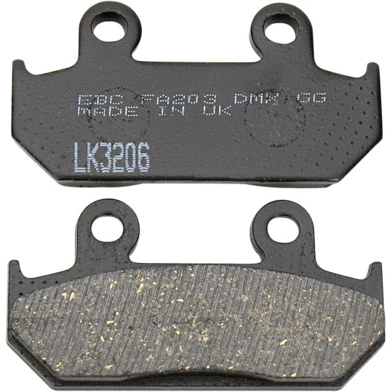 Plaquettes de frein EBC BRAKES FA203 organique - HONDA