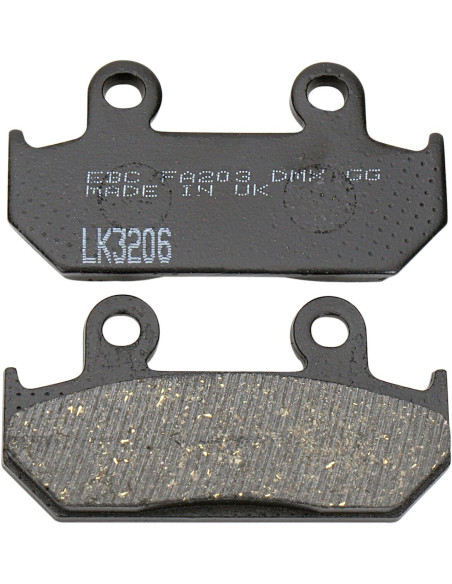 Plaquettes de frein EBC BRAKES FA203 organique - HONDA