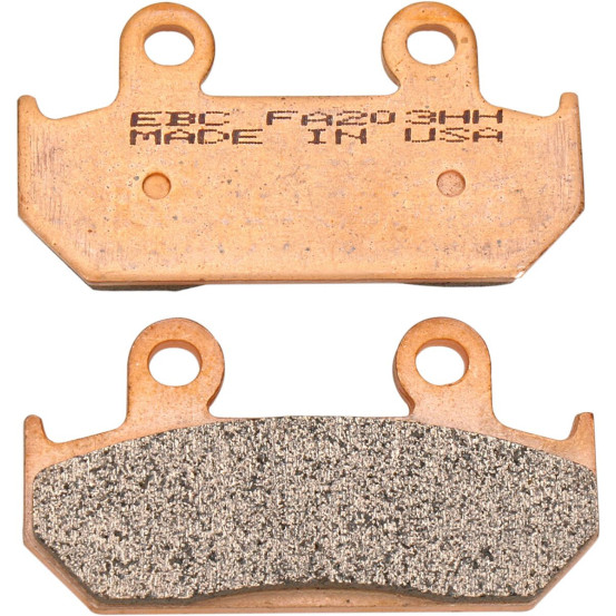 Plaquettes de frein EBC BRAKES FA203HH métal fritté - HONDA