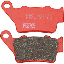 Plaquettes de frein EBC BRAKES FA208TT métal fritté - carbone - APRILIA - GAS GAS - HVA - KAWASAKI - KTM - SUZUKI - YAMAHA