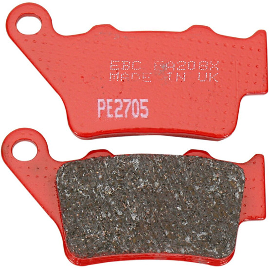 Plaquettes de frein EBC BRAKES FA208TT métal fritté - carbone - APRILIA - GAS GAS - HVA - KAWASAKI - KTM - SUZUKI - YAMAHA