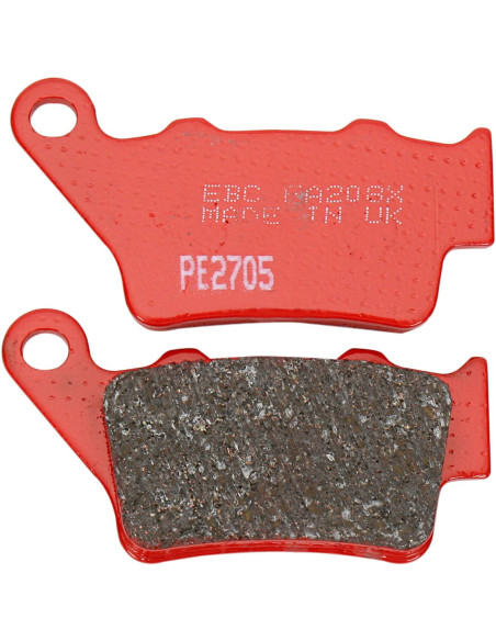 Plaquettes de frein EBC BRAKES FA208TT métal fritté - carbone - APRILIA - GAS GAS - HVA - KAWASAKI - KTM - SUZUKI - YAMAHA