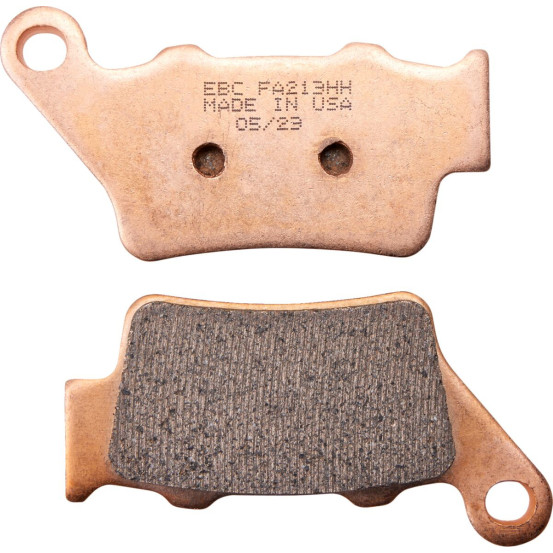 Plaquettes de frein EBC BRAKES FA213HH métal fritté - BETA - BMW - DUCATI - FANTIC - HONDA - HVA - KTM - TRIUMPH - YAM
