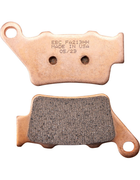 Plaquettes de frein EBC BRAKES FA213HH métal fritté - BETA - BMW - DUCATI - FANTIC - HONDA - HVA - KTM - TRIUMPH - YAM