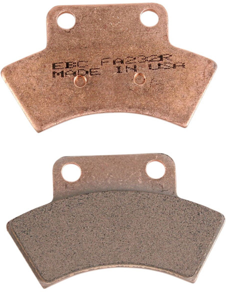 Plaquettes de frein EBC BRAKES FA232R métal fritté - POLARIS