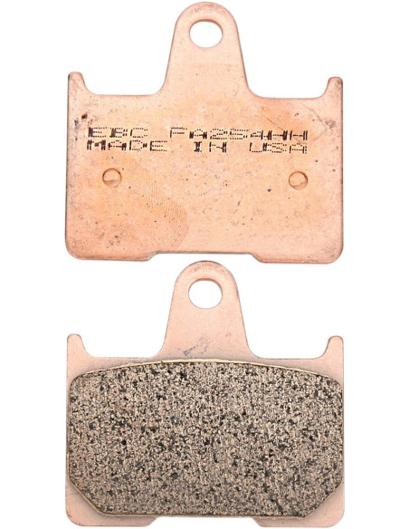Plaquettes de frein EBC BRAKES FA254HH métal fritté - HARLEY DAVIDSON - HONDA - KAWASAKI - MZ - SUZUKI