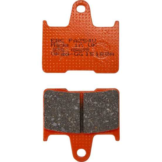 Plaquettes de frein EBC BRAKES FA254V semi métal fritté - HARLEY DAVIDSON - KAWASAKI - SUZUKI