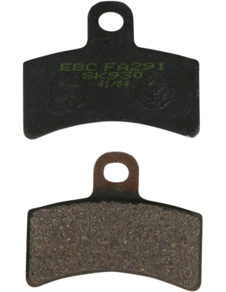 Plaquettes de frein EBC BRAKES FA291 organique - GAS GAS