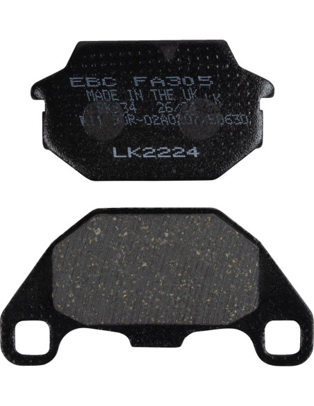 Plaquettes de frein EBC BRAKES FA305 organique - KYMCO
