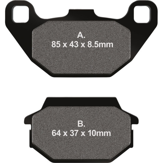 Plaquettes de frein EBC BRAKES FA305 organique - KYMCO