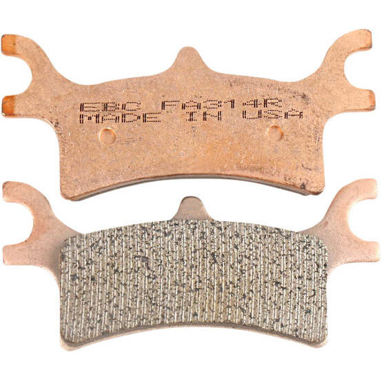 Plaquettes de frein EBC BRAKES FA314R métal fritté - POLARIS