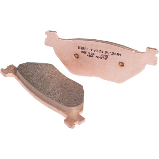 Plaquettes de frein EBC BRAKES FA319/2HH métal fritté - HYOSUNG - YAMAHA