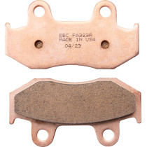 Plaquettes de frein EBC BRAKES FA323R métal fritté - YAMAHA