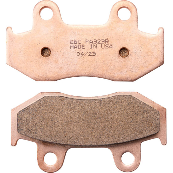 Plaquettes de frein EBC BRAKES FA323R métal fritté - YAMAHA