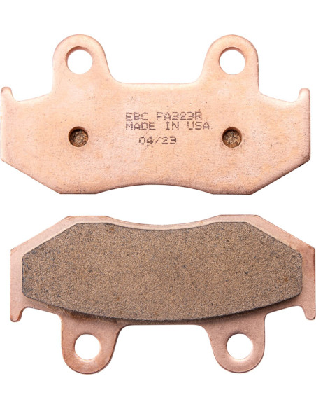 Plaquettes de frein EBC BRAKES FA323R métal fritté - YAMAHA