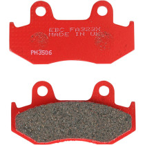 Plaquettes de frein EBC BRAKES FA323TT métal fritté - carbone - YAMAHA