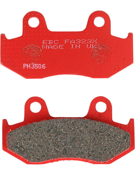 Plaquettes de frein EBC BRAKES FA323TT métal fritté - carbone - YAMAHA