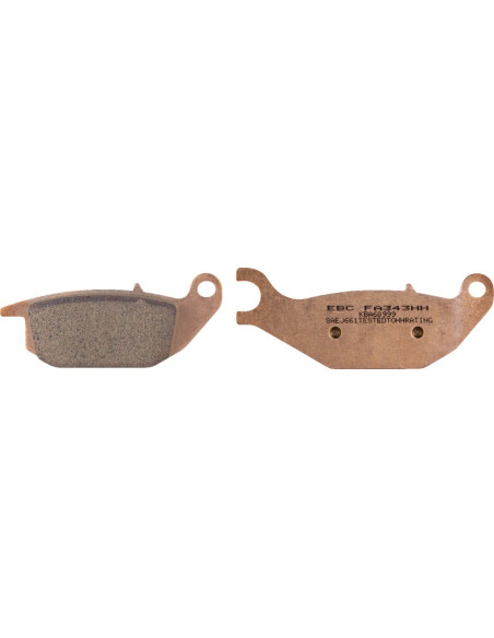 Plaquettes de frein EBC BRAKES FA343HH métal fritté - HONDA - YAMAHA