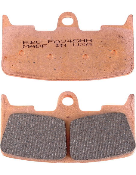 Plaquettes de frein EBC BRAKES FA345HH métal fritté - BUELL