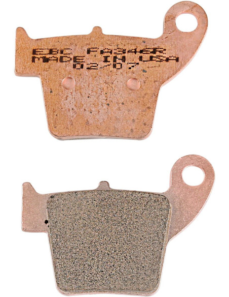 Plaquettes de frein EBC BRAKES FA346R métal fritté - HM MOTO - HONDA