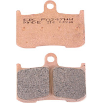 Plaquettes de frein EBC BRAKES FA347HH métal fritté - HONDA - INDIAN - KAWASAKI - SUZUKI - TRIUMPH - VICTORY