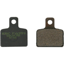 Plaquettes de frein EBC BRAKES FA351TT métal fritté - carbone - APRILIA - BETA - GAS GAS - SCORPA - SHERCO