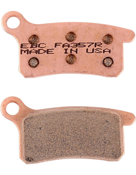 Plaquettes de frein EBC BRAKES FA357R métal fritté - GAS GAS - HUSQVARNA - KTM