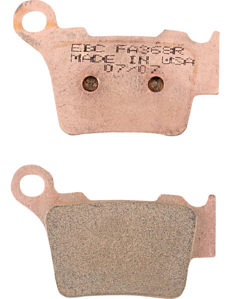 Plaquettes de frein EBC BRAKES FA368R métal fritté - BMW - GAS GAS - HUSABERG - HUSQVARNA - KTM - SHERCO - SWM