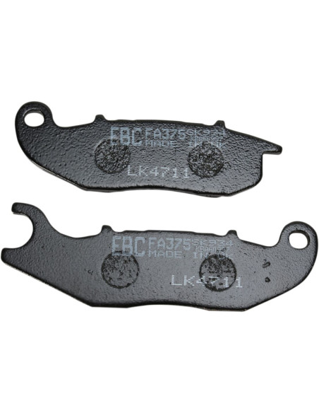 Plaquettes de frein EBC BRAKES FA375 organique - HONDA - RIEJU