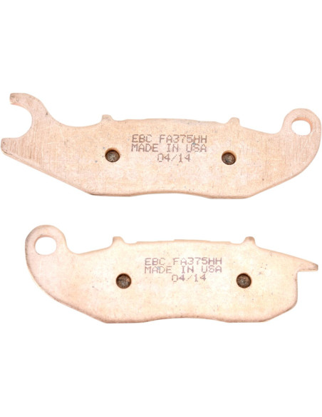 Plaquettes de frein EBC BRAKES FA375HH métal fritté - HONDA - RIEJU
