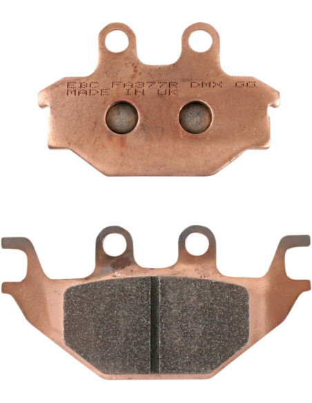 Plaquettes de frein EBC BRAKES FA377R métal fritté - ARCTIC CAT (TEXTRON) - CECTEK - KAWASAKI - KYMCO - SYM - TGB