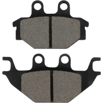 Plaquettes de frein EBC BRAKES FA377TT métal fritté - carbone - CECTEK - KAWASAKI - KYMCO - SYM - TGB