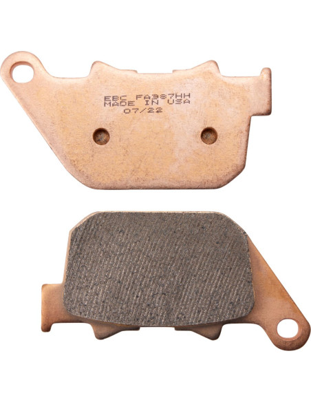 Plaquettes de frein EBC BRAKES FA387HH métal fritté - HARLEY DAVIDSON
