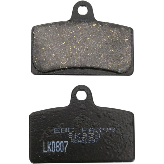 Plaquettes de frein EBC BRAKES FA399 organique - APRILIA - DERBI - PEUGEOT - VESPA