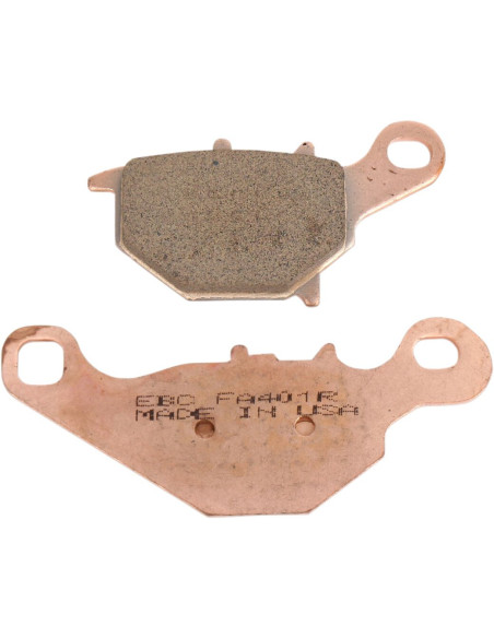Plaquettes de frein EBC BRAKES FA401R métal fritté - SUZUKI