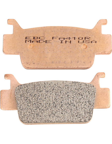 Plaquettes de frein EBC BRAKES FA410R métal fritté - HONDA - PEUGEOT
