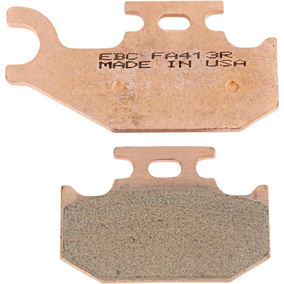Plaquettes de frein EBC BRAKES FA413R métal fritté - SUZUKI