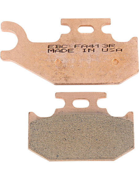 Plaquettes de frein EBC BRAKES FA413R métal fritté - SUZUKI