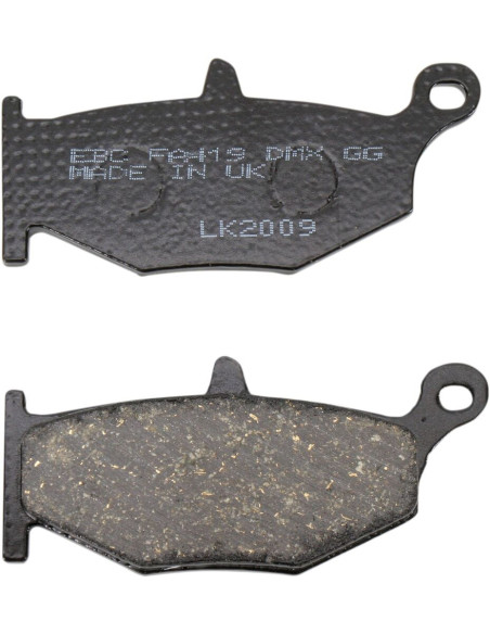 Plaquettes de frein EBC BRAKES FA419 organique - SUZUKI