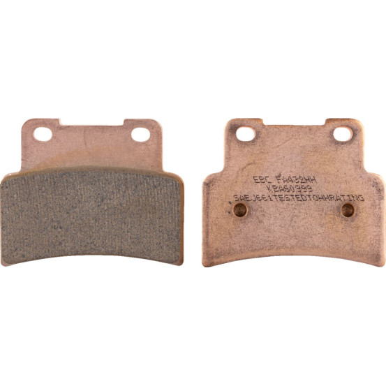 Plaquettes de frein EBC BRAKES FA432HH métal fritté - APRILIA - YAMAHA