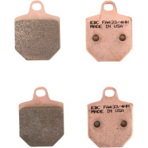 Plaquettes de frein EBC BRAKES FA433/4HH métal fritté - HM MOTO - KTM