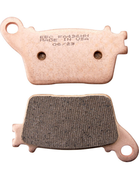 Plaquettes de frein EBC BRAKES FA436HH métal fritté - HONDA - KAWASAKI - SUZUKI - YAMAHA