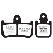 Plaquettes de frein EBC BRAKES FA442/4 organique - YAMAHA