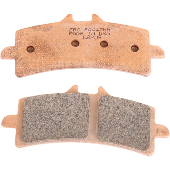 Plaquettes de frein EBC BRAKES FA447HH métal fritté - APRILIA - BMW - DUCATI - HONDA - HVA - KAWASAKI - KTM - SUZUKI - TRIUMPH