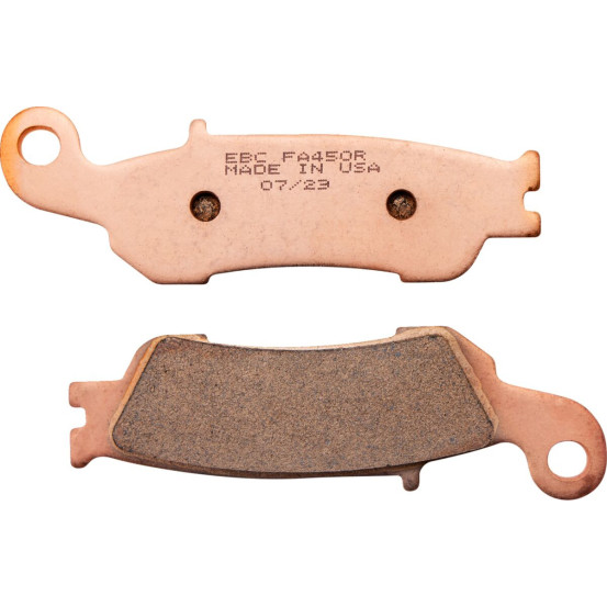 Plaquettes de frein EBC BRAKES FA450R métal fritté - YAMAHA