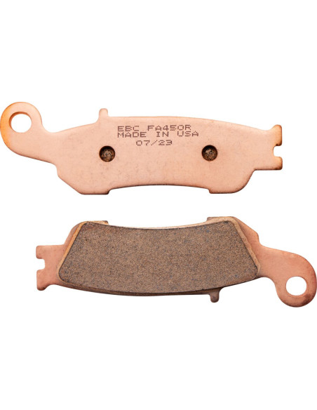 Plaquettes de frein EBC BRAKES FA450R métal fritté - YAMAHA