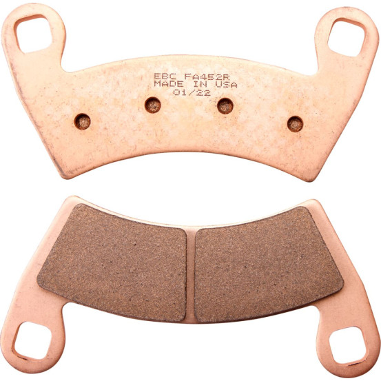 Plaquettes de frein EBC BRAKES FA452R métal fritté - POLARIS